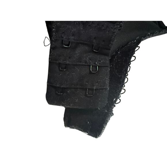 Goddess Kayla Banded Underwire Bra Black Colorful Floral Womens 42DD - Picture 4 of 5